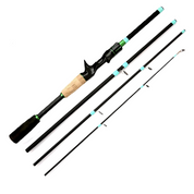 Vara de Pesca Ultralight Kingpesque Com Isca Giratória 1.8m - 2.1m