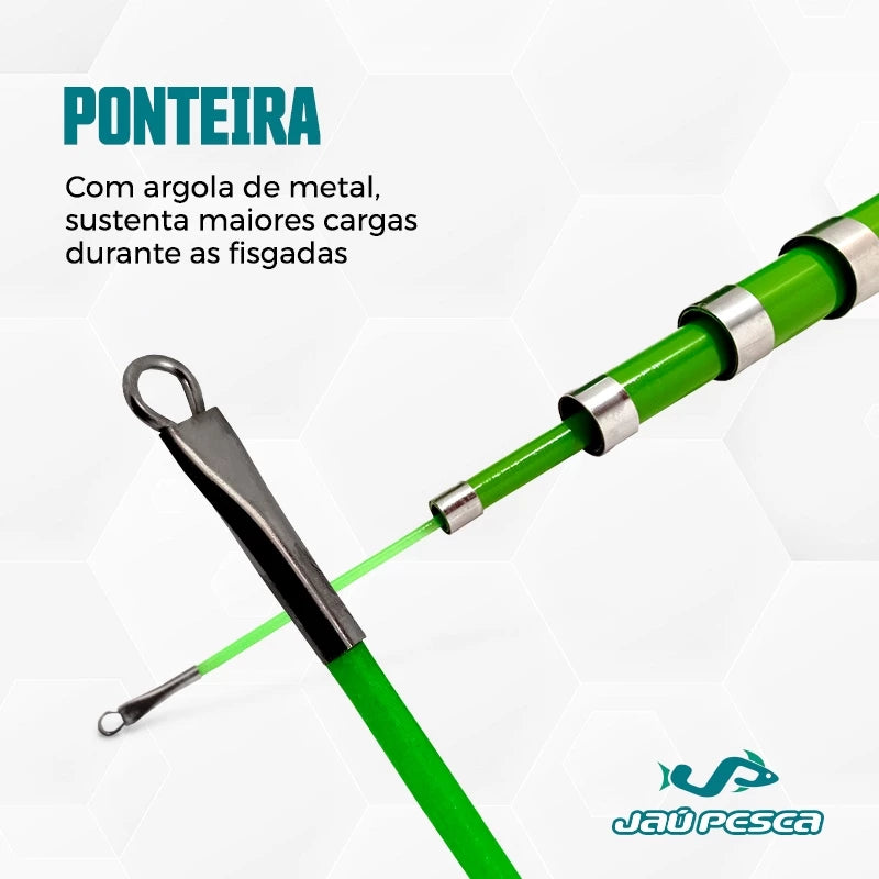 Vara de mão telescópica