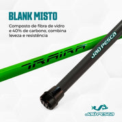 Vara de mão telescópica