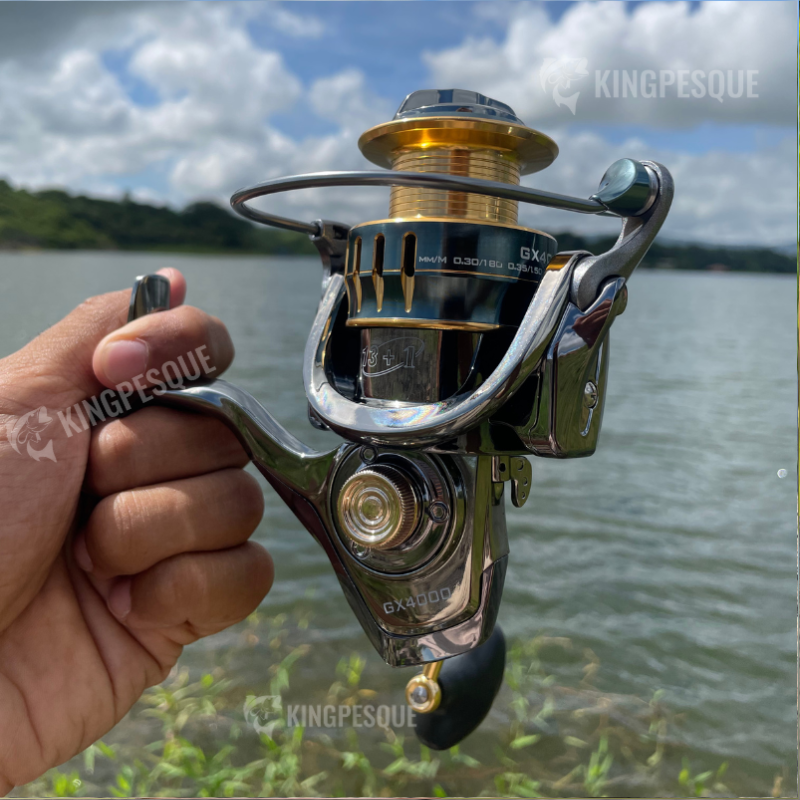Molinete Drag De Até 22kg Super Forte 4 Rolamentos