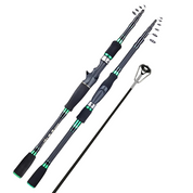 Vara de Pesca Ultralight Kingpesque Com Isca Giratória 1.8m - 2.1m + Bolsa Para a Vara Grátis
