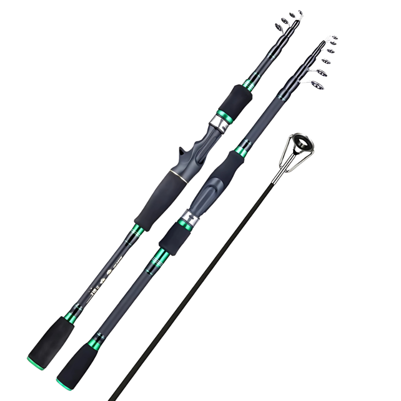 Vara de Pesca Ultralight Kingpesque Com Isca Giratória 1.8m - 2.1m + Bolsa Para a Vara Grátis