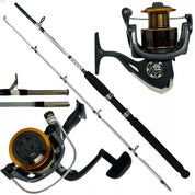 Kit de Pesca Vara Fibra Vidro 