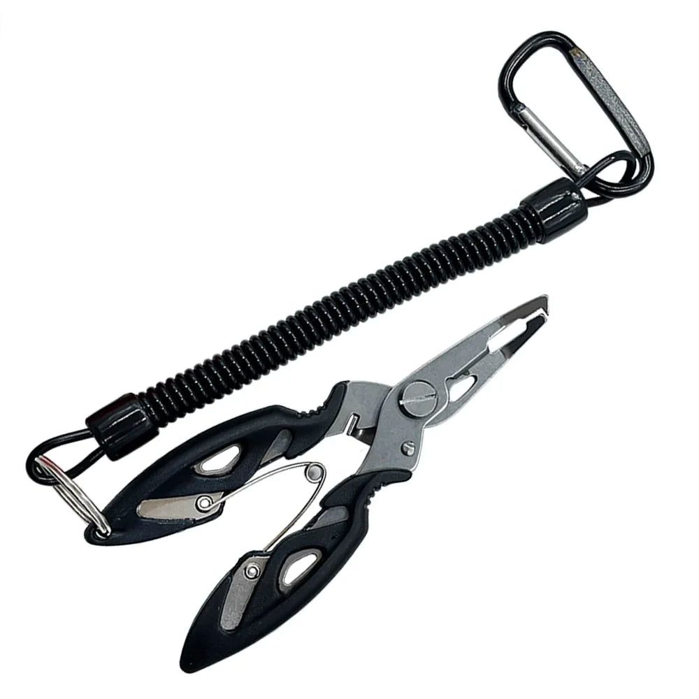 Alicador de Isca Inoxidável 21cm - 17cm Drag 15kg Multifuncional