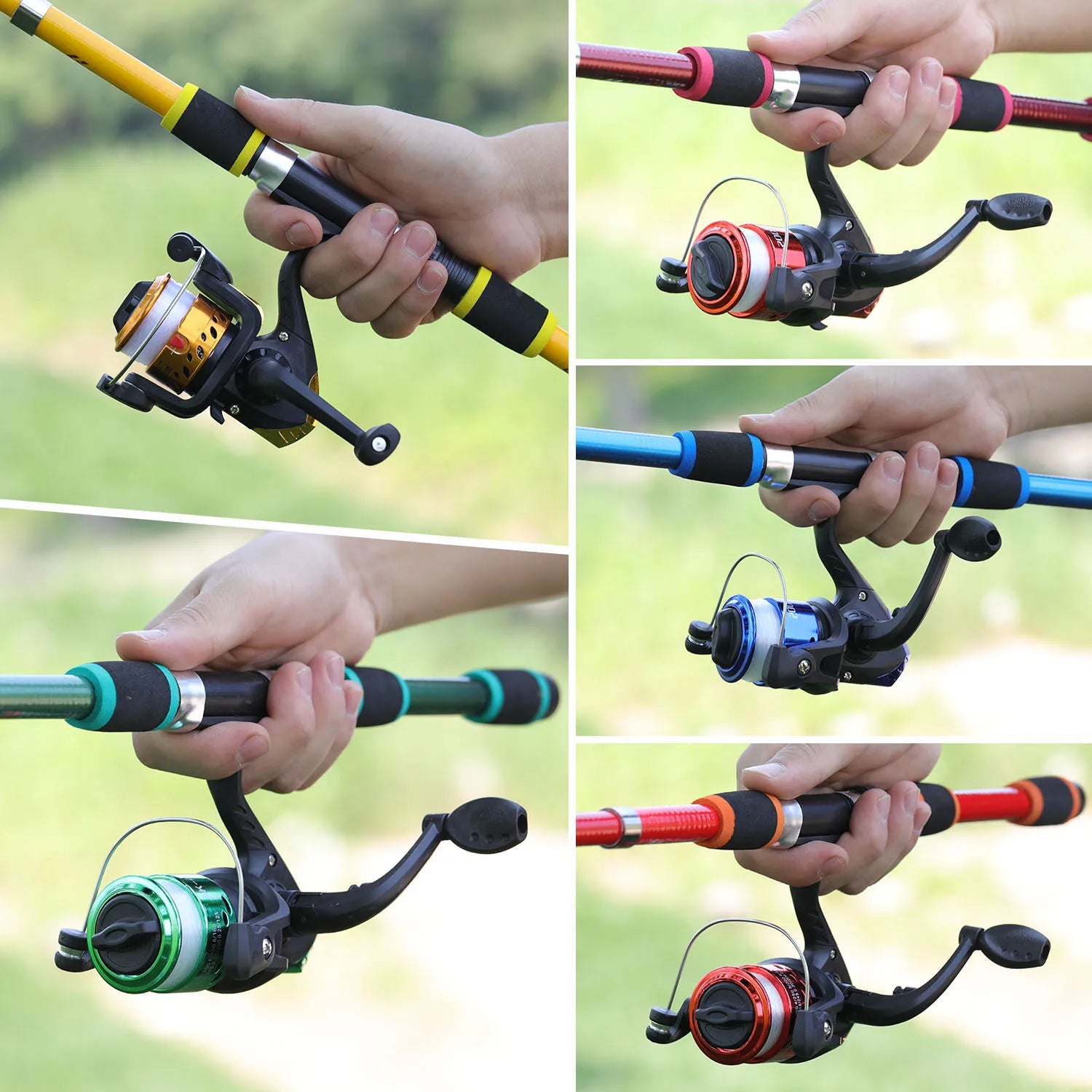 Kit Completo Sougayilang: Vara de Pesca Telescópica 1.8m + Carretel 3BB