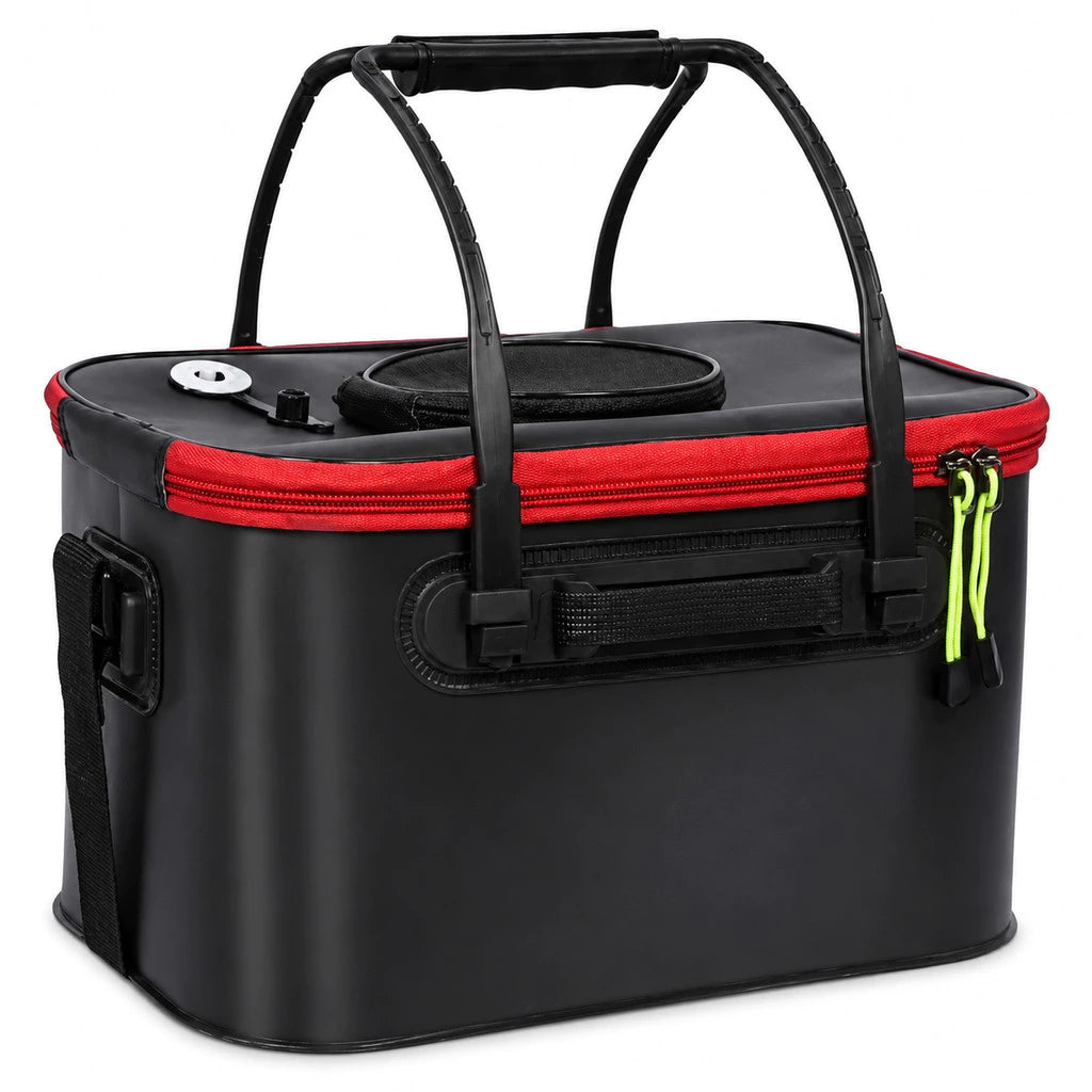 Bolsa viveiro de isca viva 40 litros para pesca