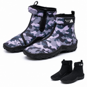 Bota aquática em neoprene com sola antiderrapante para pesca, praia e trilhas.