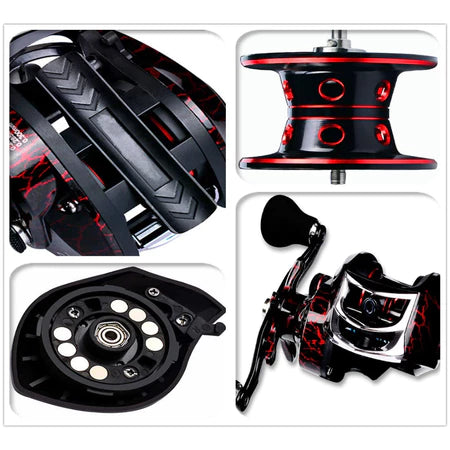 Carretilha Joyfox 7.2:1 18+1 Rolamentos Drag 10kg