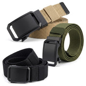 Kit 3 Cinto Tático Masculino Com Fivela Automática Em Nylon 115cm
