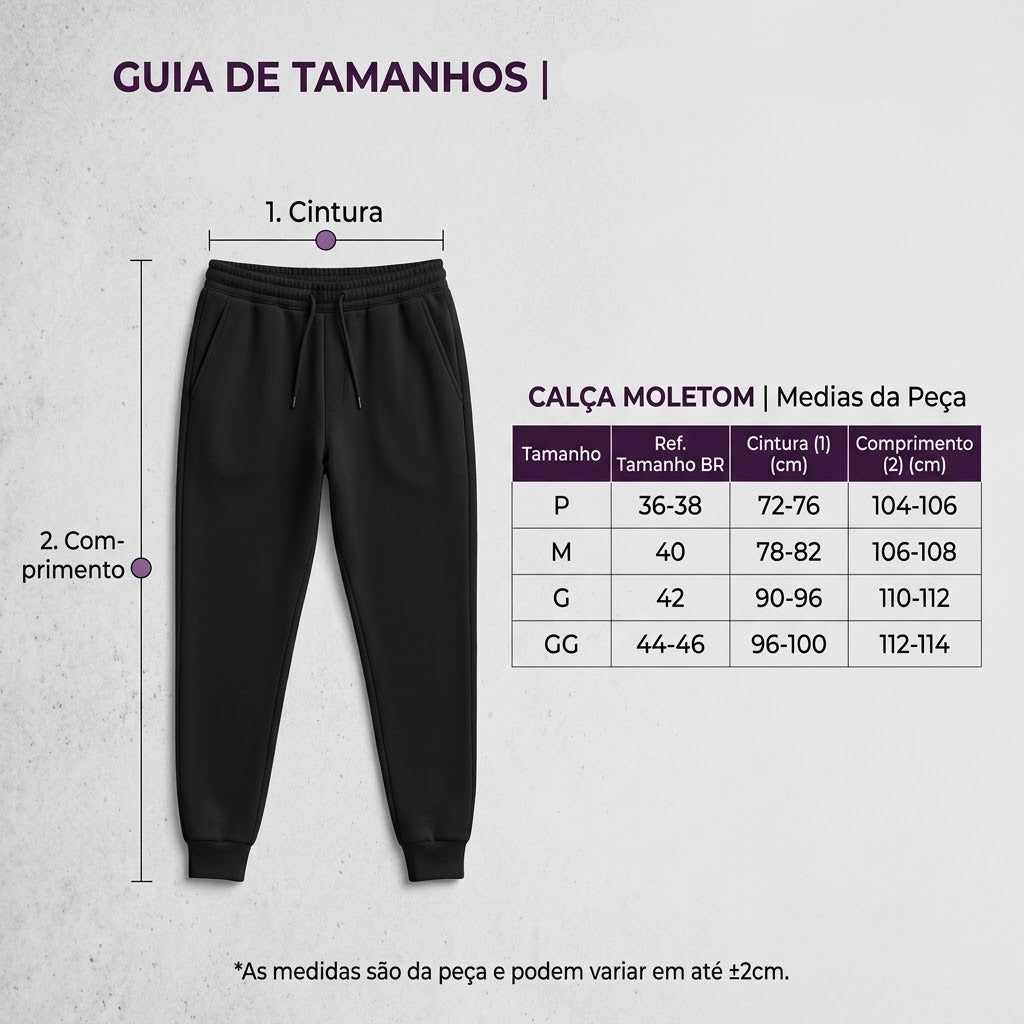 Kit 5 Calças De Inverno Masculinas Flaneladas Jogger Frio