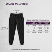Kit 5 Calças De Inverno Masculinas Flaneladas Jogger Frio