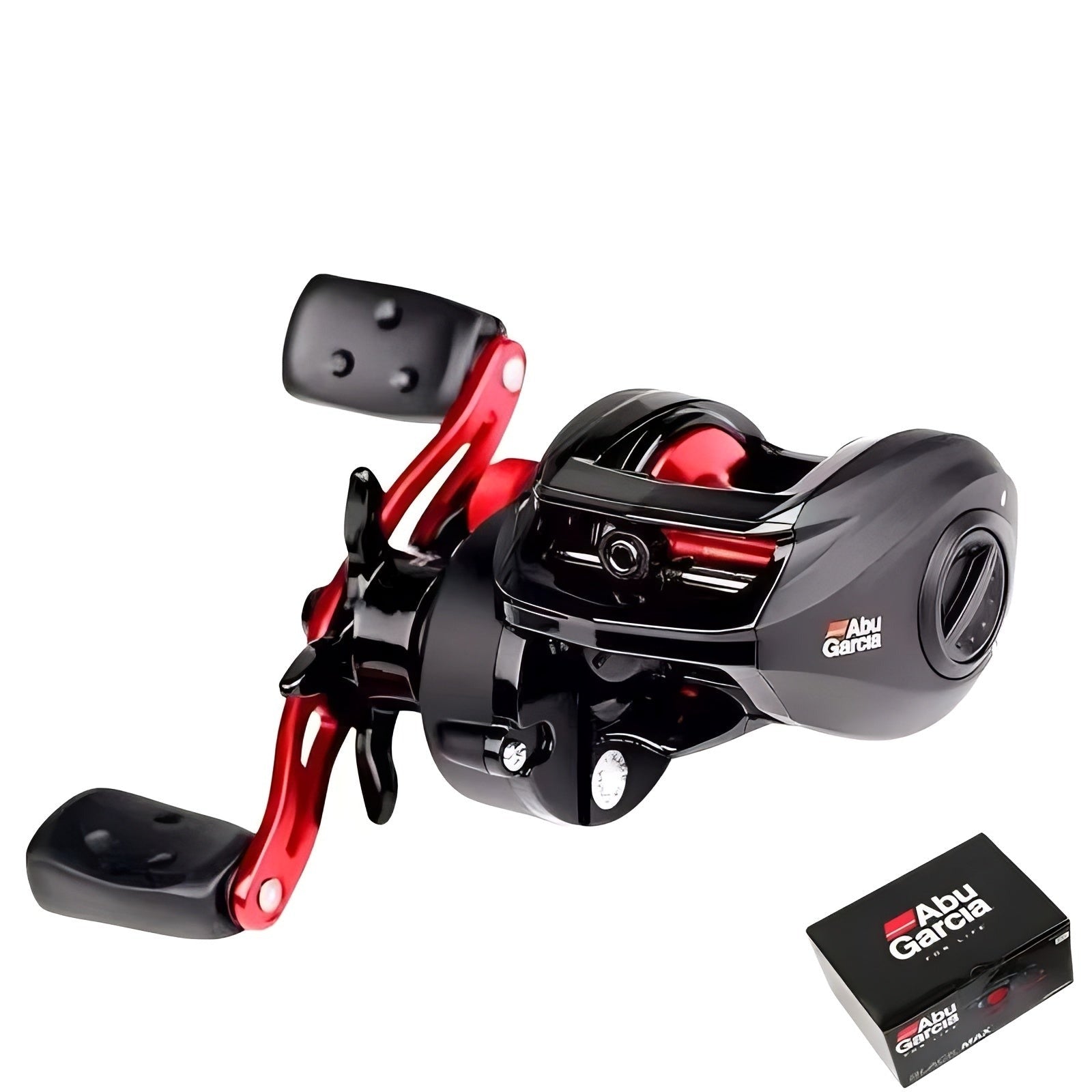 Carretilha Abu Garcia Black Max3 Anti-Cabeleira Drag 8,1kg Com 5 Rolam ...