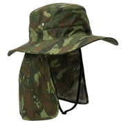 Chapéu Pescador Camping Australiano Com Proteção De Nuca UV50+