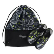 Kit Sapatilha Náutica Aquática Antiderrapante Com Mochila Saco Esportiva