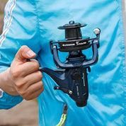 Visão do sistema de freio reforçado com drag de 20kg para controle de grandes capturas