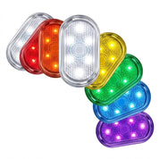 Kit 2 Luzes LED de Toque Recarregáveis USB para Carro