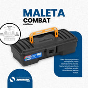 Kit De Pesca Completo Vara Telescópica 1,70m Com Molinete SM200 Maleta e Acessórios