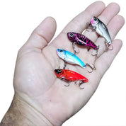 Isca vibratória Vibe Blade ideal para pesca de fundo e meia-água.