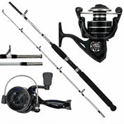 Kit de pesca MTZK com vara e molinete tamanho 4000
