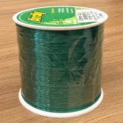 Linha de pesca monofilamento Araty Superflex na cor verde para pesca esportiva e profissional.