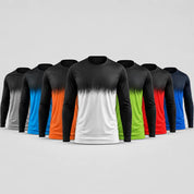 Kit 7 Camisas Dry Fit Manga Longa Masculina Treino Proteção UV