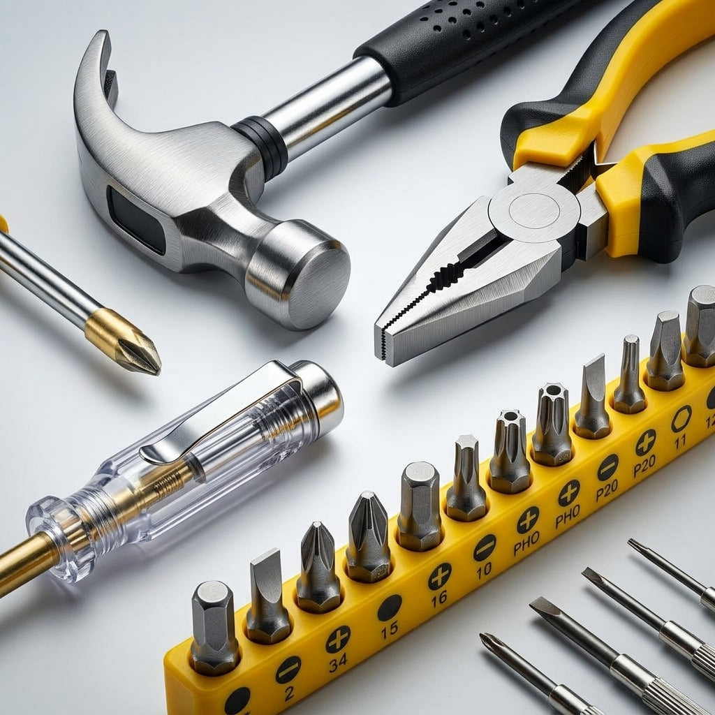Kit De Ferramentas 142 Peças Com Maleta Organizadora Fasterr FST142