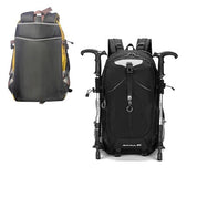 Mochila outdoor em nylon de alta densidade resistente a rasgos para trekking e acampamento.