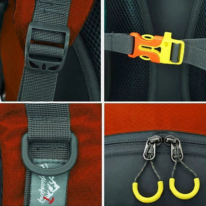 Mochila cargueira leve e resistente para trilhas, caminhadas, viagens e atividades ao ar livre.