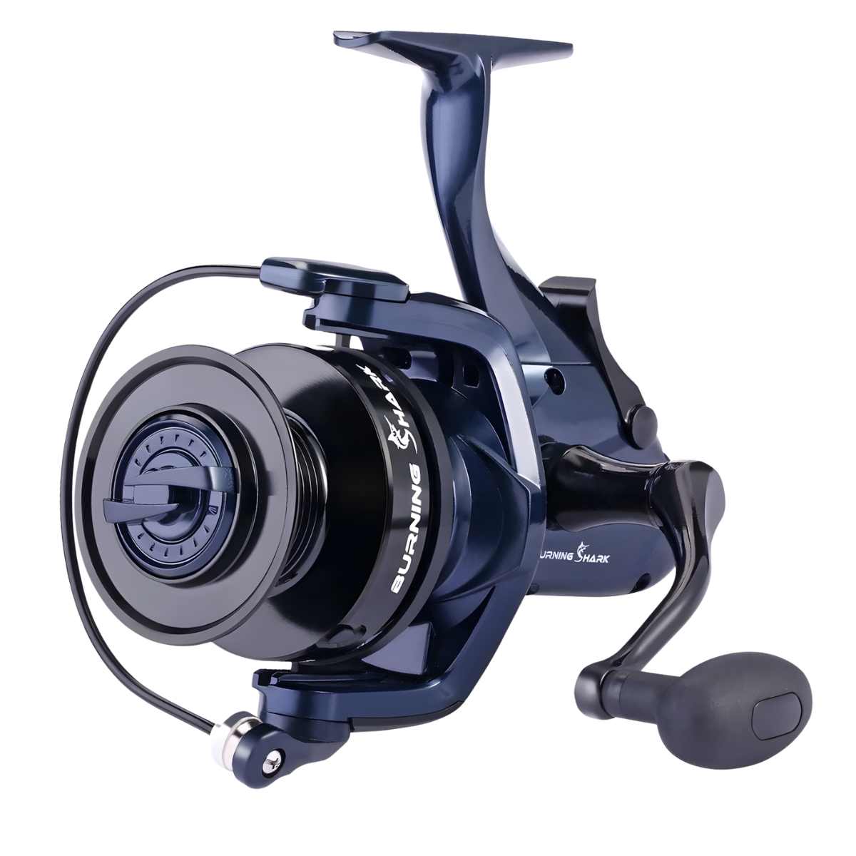 Molinete robusto ideal para pesca de grandes peixes de couro como Piraíba e Jaú