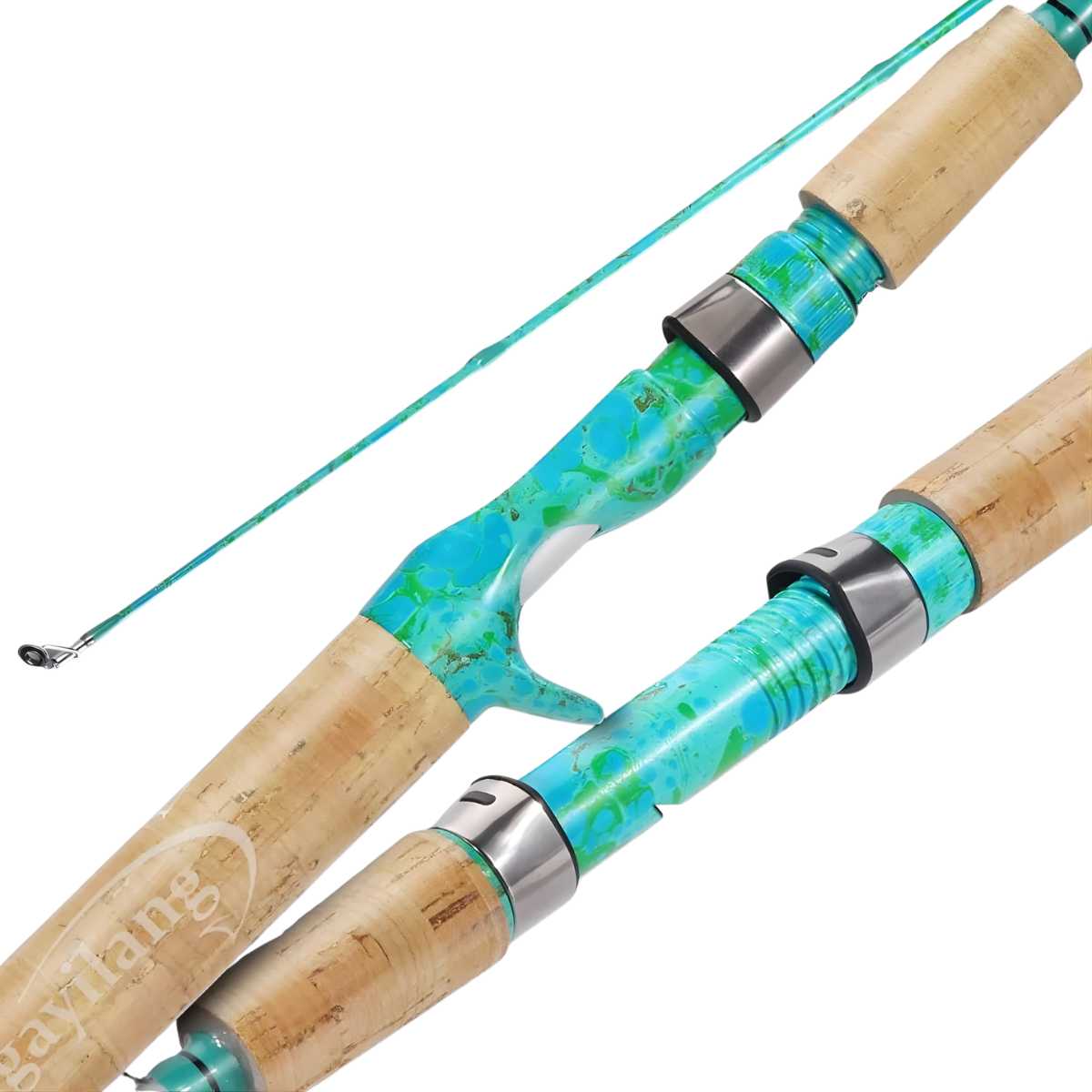 vara de pesca fibra de carbono