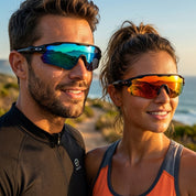 Kit 3 Óculos De Sol Polarizados Esportivos UV400 Para Ciclismo Corrida E Pesca