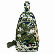 Mochila pochete tática militar camuflada, ideal para uso diário e aventuras ao ar livre.