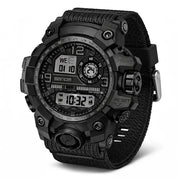 Relógio Masculino Sport Shock Digital À Prova D'Água Com Alarme E Calendário