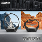  Relógio esportivo digital Skmei 1251 resistente à água em testes de até 50 metros de profundidade.