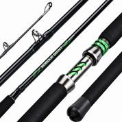 Vara de pesca Sougayilang de 2,18 metros fabricada em fibra de carbono de alta qualidade.