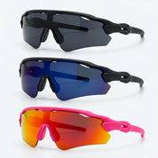 Kit 3 Óculos De Sol Polarizados Esportivos UV400 Para Ciclismo Corrida E Pesca
