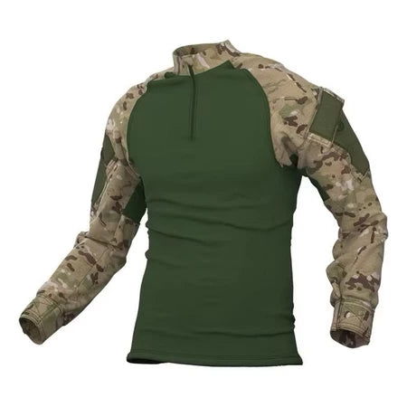 Camisa Tática Militar Combat Shirt Vanguard Ripstop Dry Fit Manga Longa